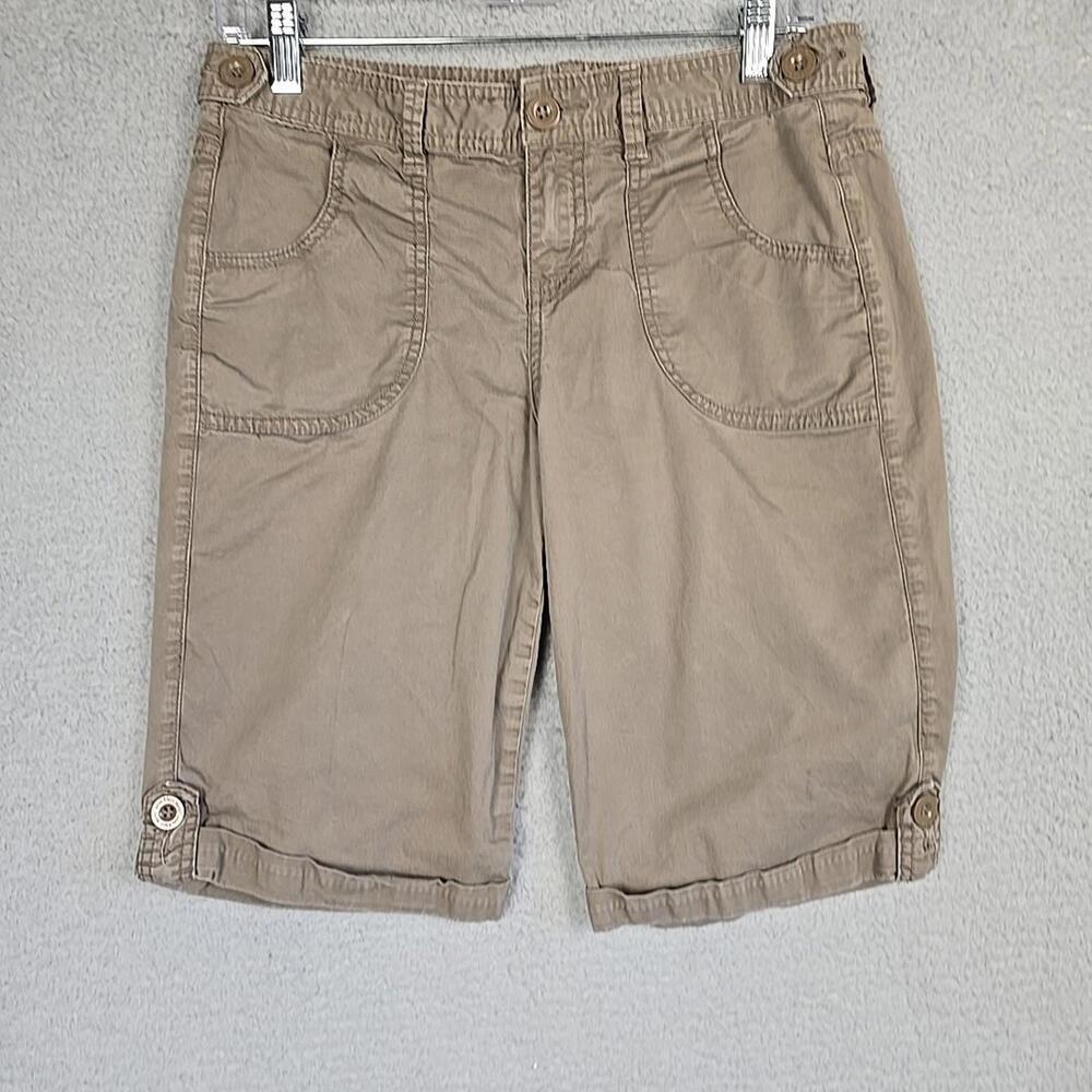 Women's Calvin Klein Jeans Shorts Brown Cotton Size 4